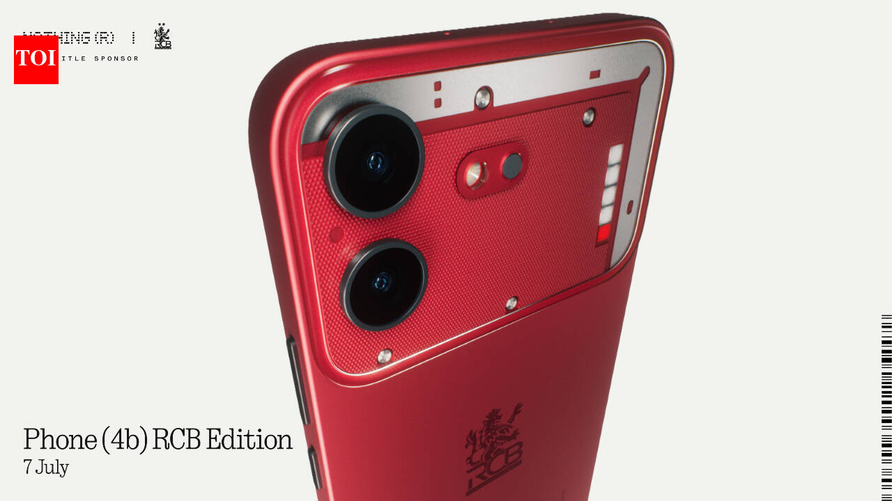 Nothing Phone (4b) RCB Edition unveiled: Key specifications, features, availability and more