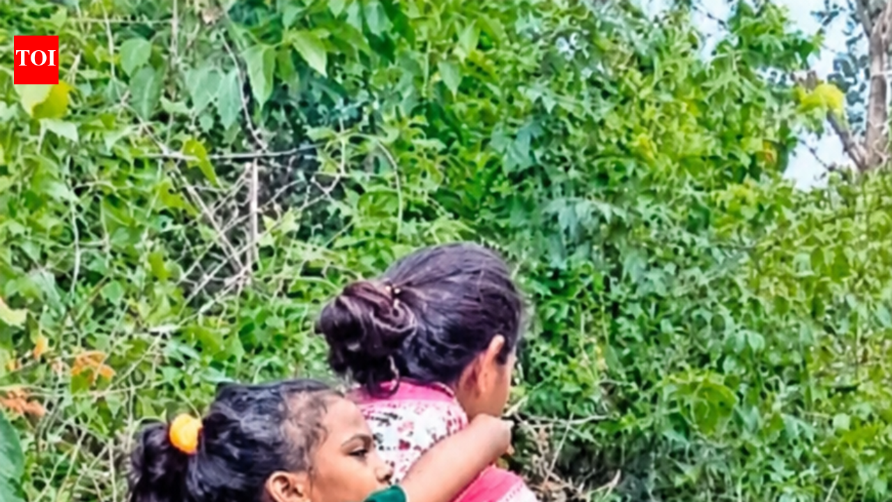Warden carries ailing Tribal girl across rocky terrain for 3km in Manyam district