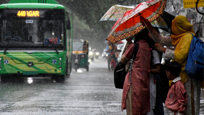 Delhi receives monsoon showers after 5-day delay; first July onset in 4 years