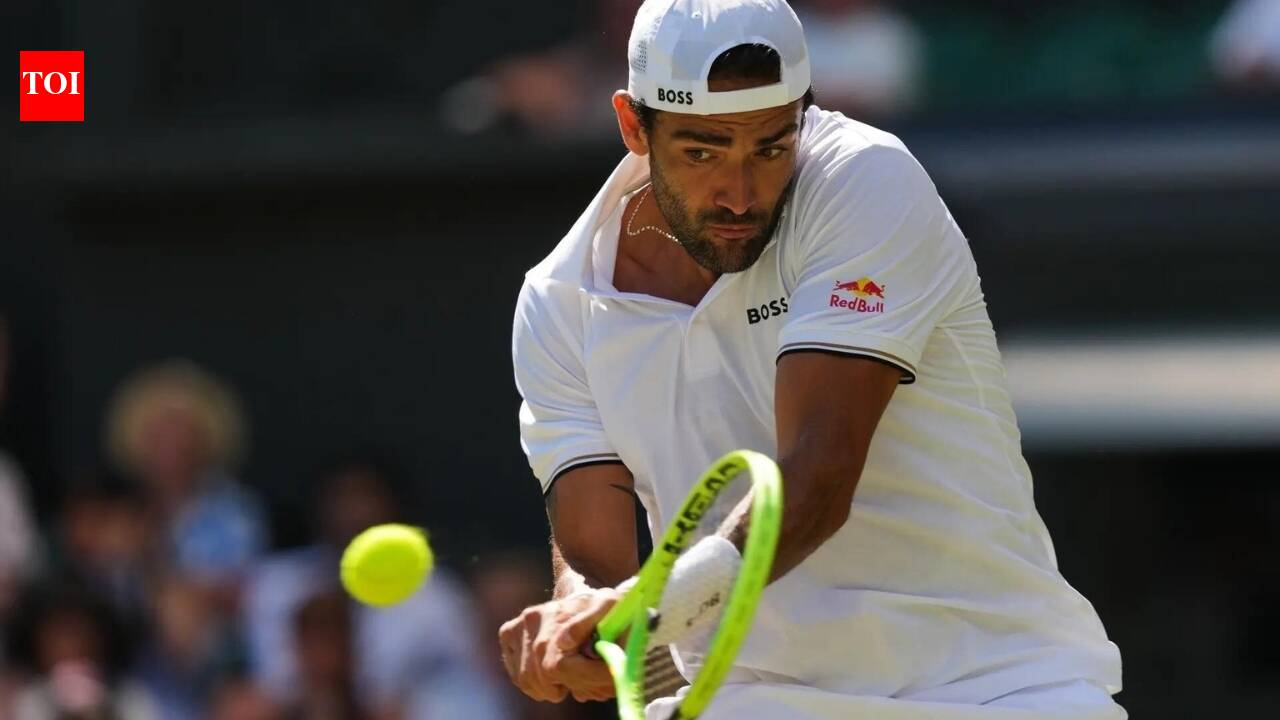 Matteo Berrettini rediscovers his Wimbledon rhythm to send Fils packing