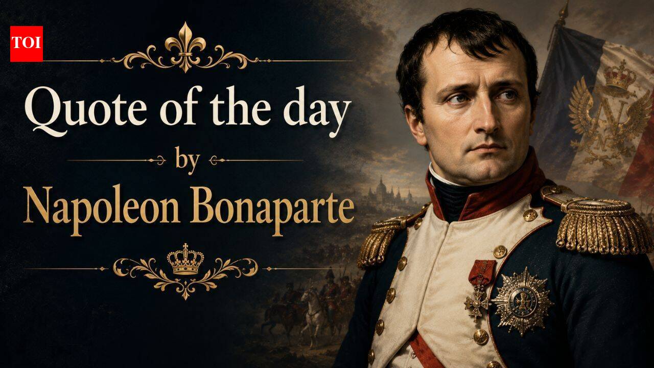 Quote of the day by Napoleon Bonaparte: "The world suffers a lot, not because of the violence of bad people, but because of…"