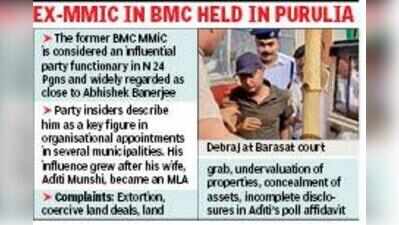 In less than 24 hrs of arrest, 10 more extortion cases, plaints of land-grab filed against Debraj
