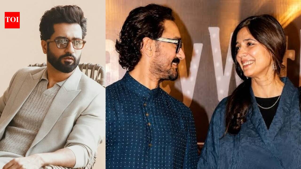विक्की कौशल ने गौरी स्प्रैट के साथ आमिर खान की शादी पर प्रतिक्रिया दी क्योंकि ‘लगान’ अभिनेता ने एक कार्यक्रम में लोगों के साथ बड़े दिन का विवरण साझा किया: ‘बहुत खुश’ |