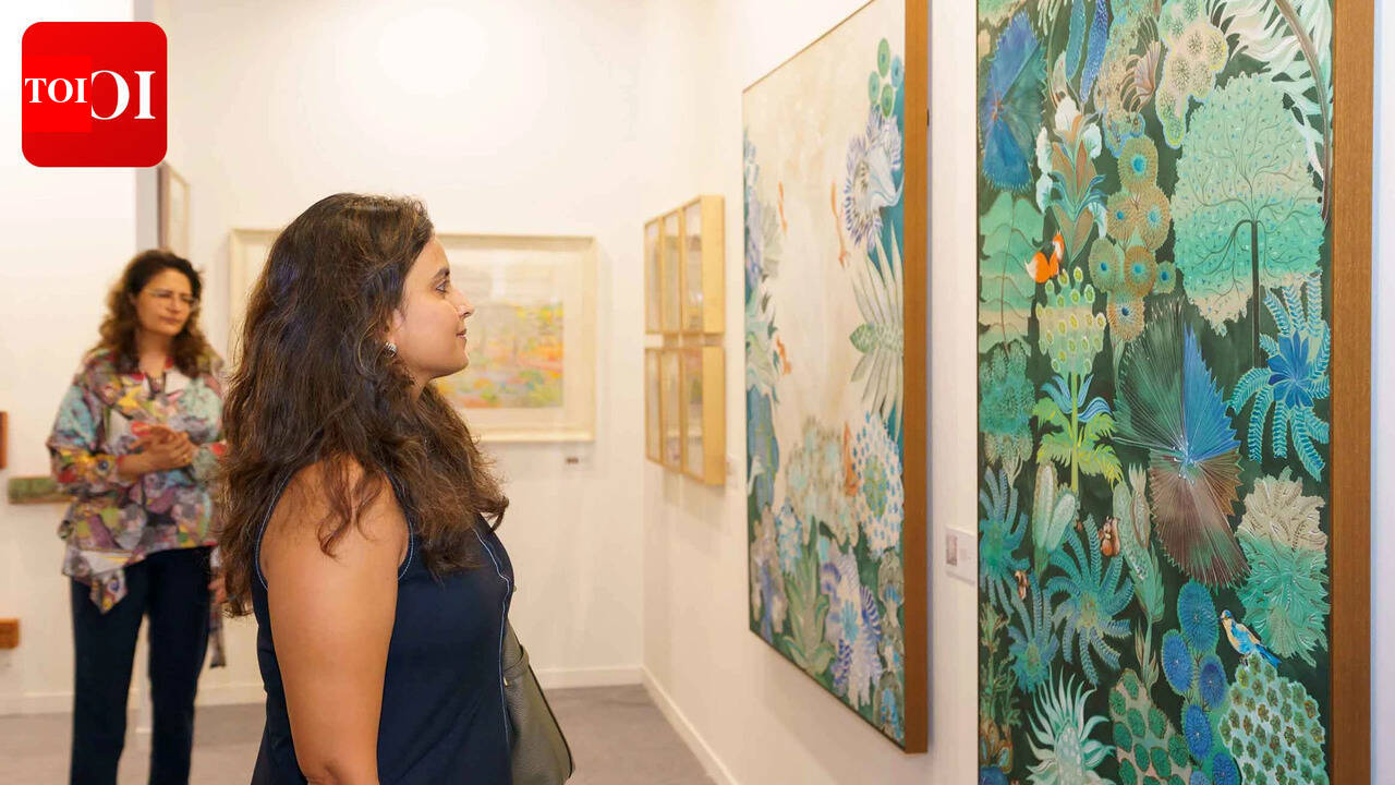 Less scrolling, more seeing: Art galleries are redrawing the way Hyderabadis hang out