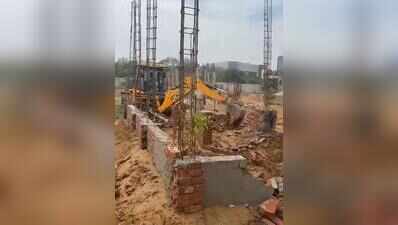 Protected Aravali land cleared of illegal walls, buildings in Gurgaon