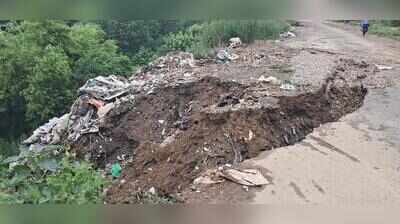 Road cave-ins after rain expose infrastructure flaws