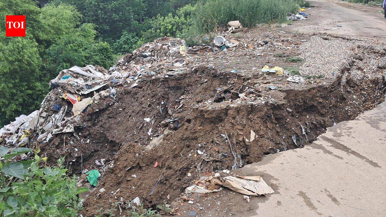 Road cave-ins after rain expose infrastructure flaws