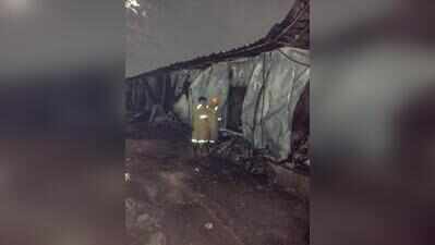 Cylinder blast sparks fire at Greater Noida labour camp, none injured