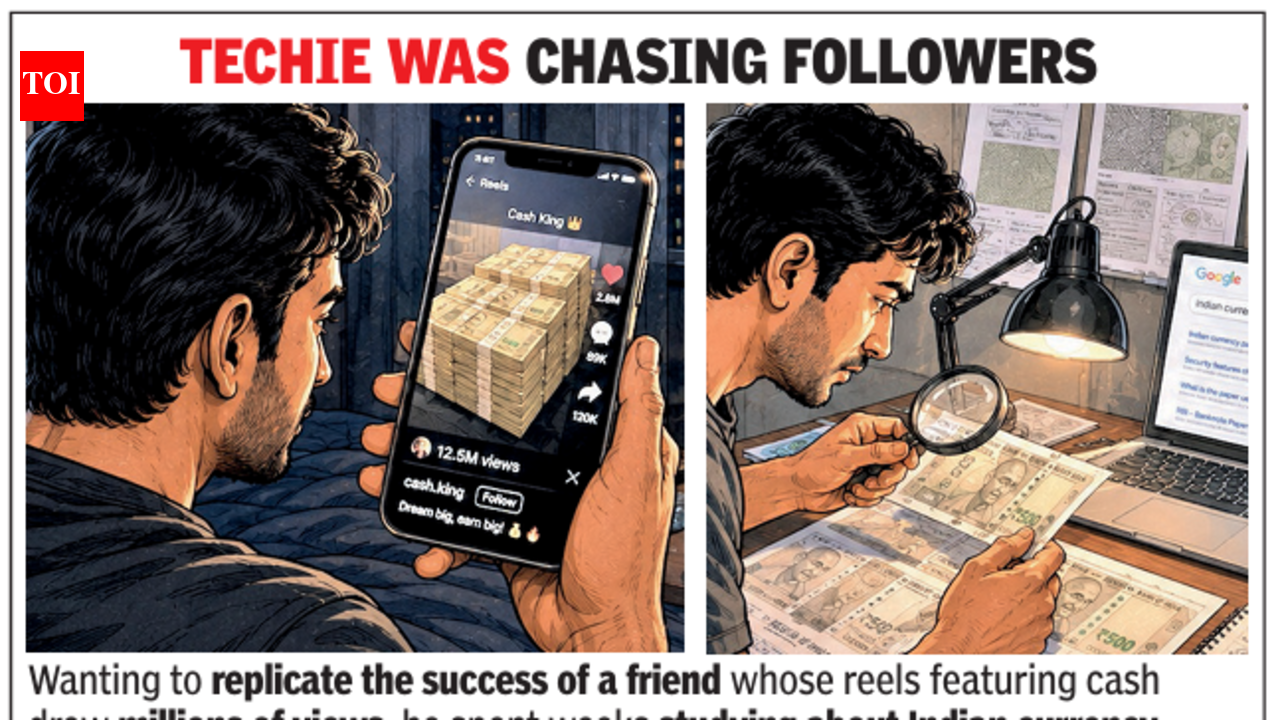MNC techie printing fake notes at Faridabad hotel wanted to mint followers