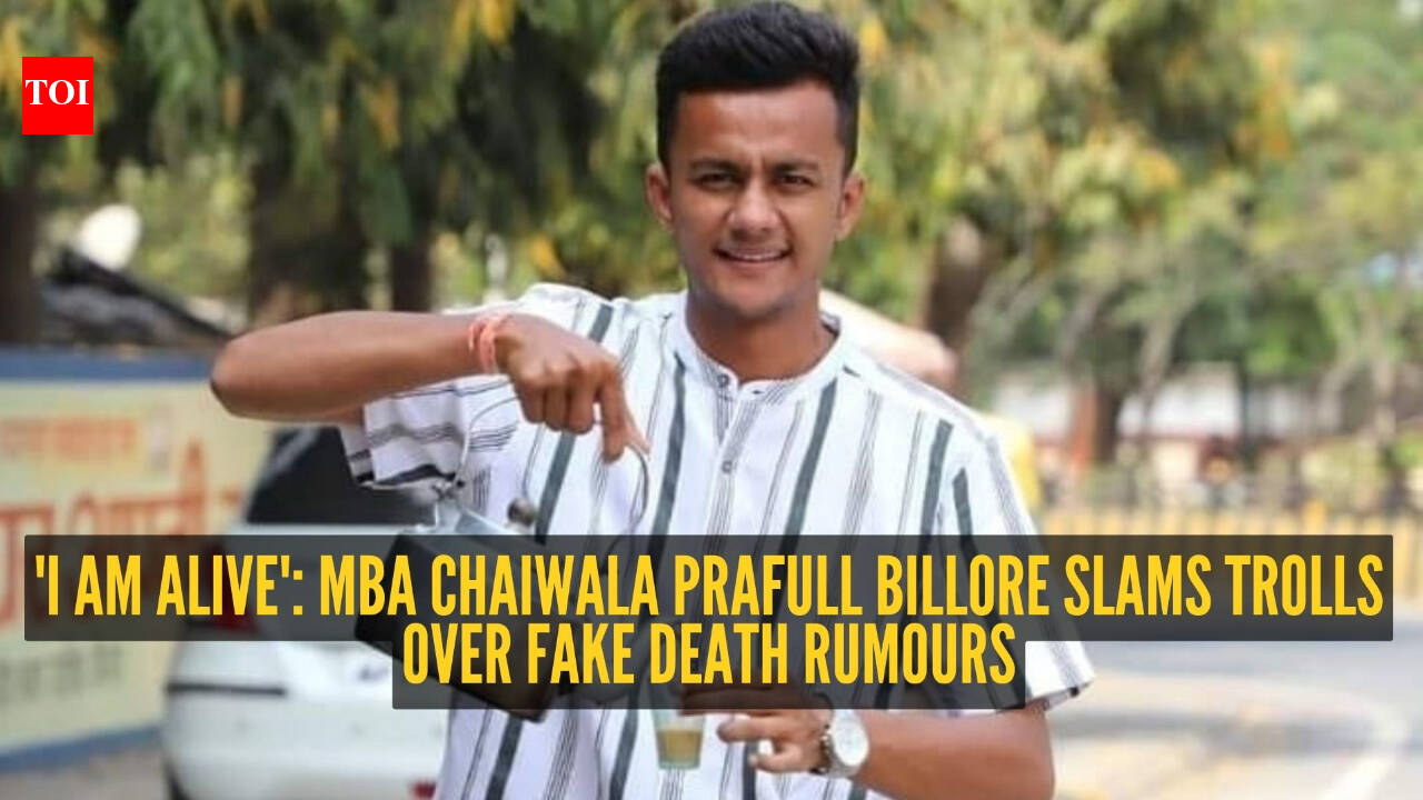 'I am alive': MBA Chaiwala Prafull Billore lashes out after fake death rumours spread online