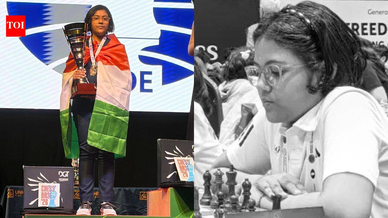 Born exactly 50 years after Garry Kasparov! How 13-year-old Maths Olympiad genius Pratitee Bordoloi became India's lone medallist at World Youth Chess