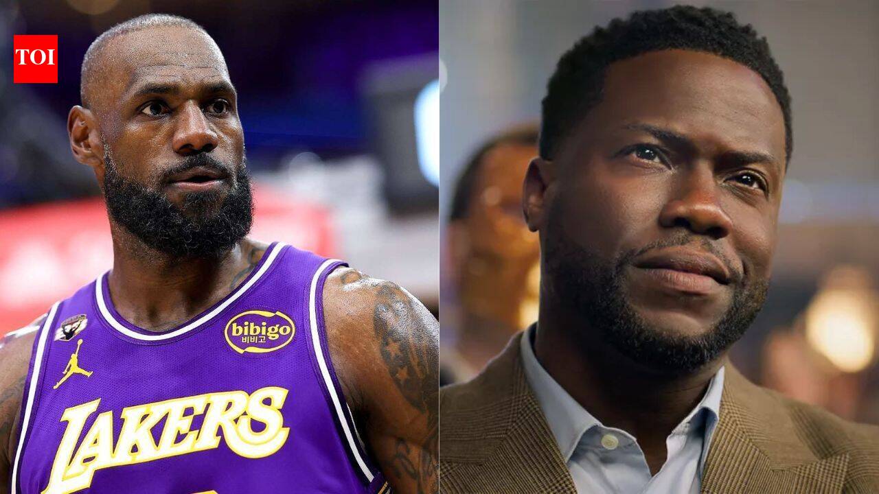 “I got you right here”: LeBron James trolls Kevin Hart with a hilarious golf gesture in a viral video