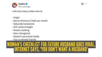  Indian woman's future husband checklist goes viral