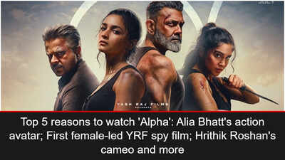  Alia Bhatt's action avatar; First female-led YRF spy film; Hrithik Roshan's cameo and more