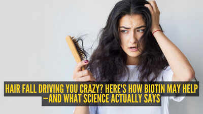 How to use Biotin to reduce hair fall and support healthy hair growth, according to science