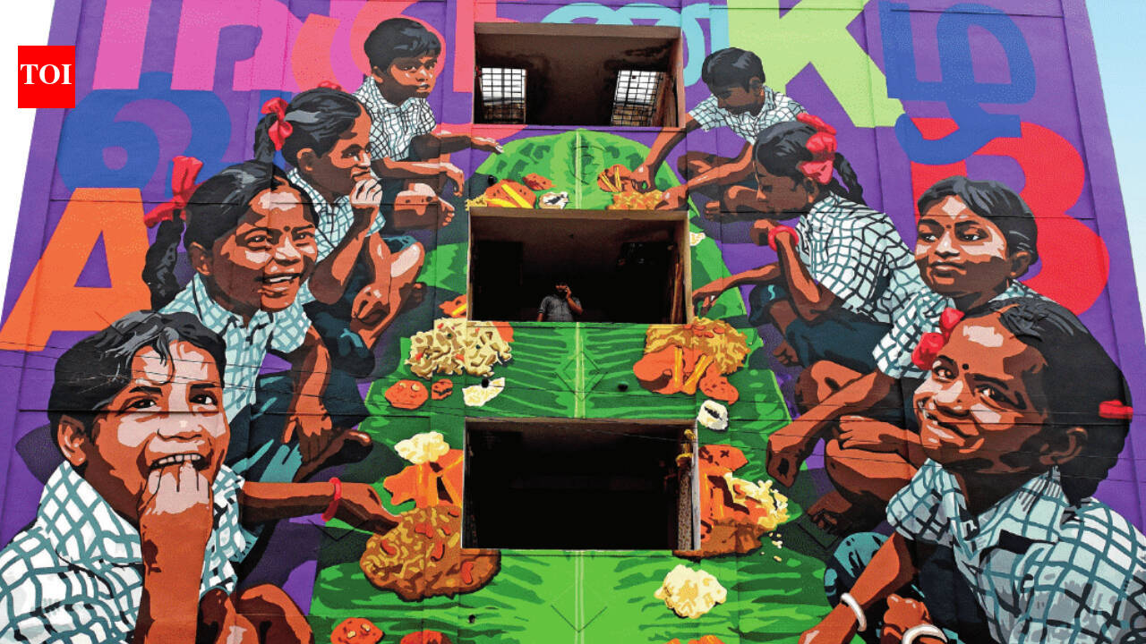 Adding colour to Chennai, one wall at a time!