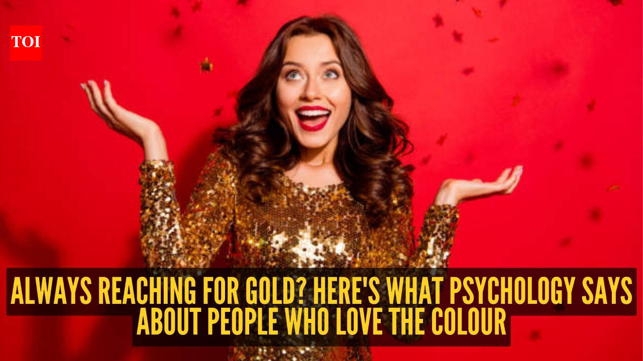 What psychology says about people who simply can't get enough of the colour gold