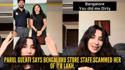  Actor-turned entrepreneur Parul Gulati says Bengaluru store staff scammed her of ₹8 lakh