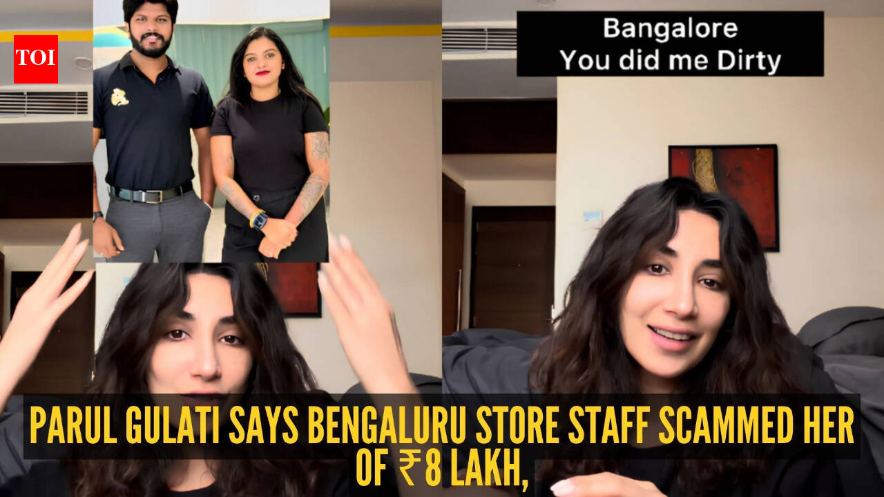 'Sold my products, pocketed the money... Yeh chor hain, yeh jahan jaayenge wahan chori karenge': Actor-turned entrepreneur Parul Gulati says Bengaluru store staff scammed her of ₹8 lakh