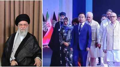 Indian dignitaries pay tribute to late Iran supreme leader Ayatollah Khamenei ahead of funeral