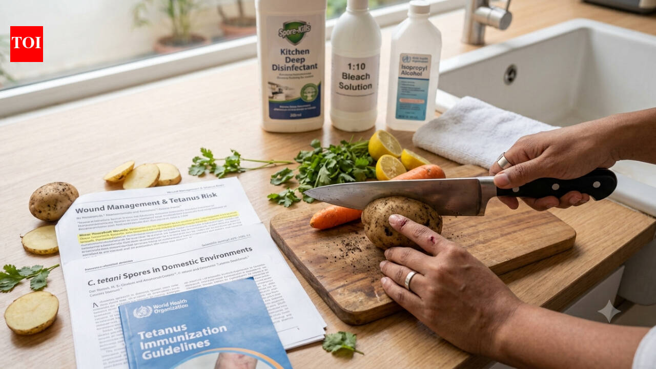 Can common kitchen knife cause tetanus? What research says and how to disinfect it after every use