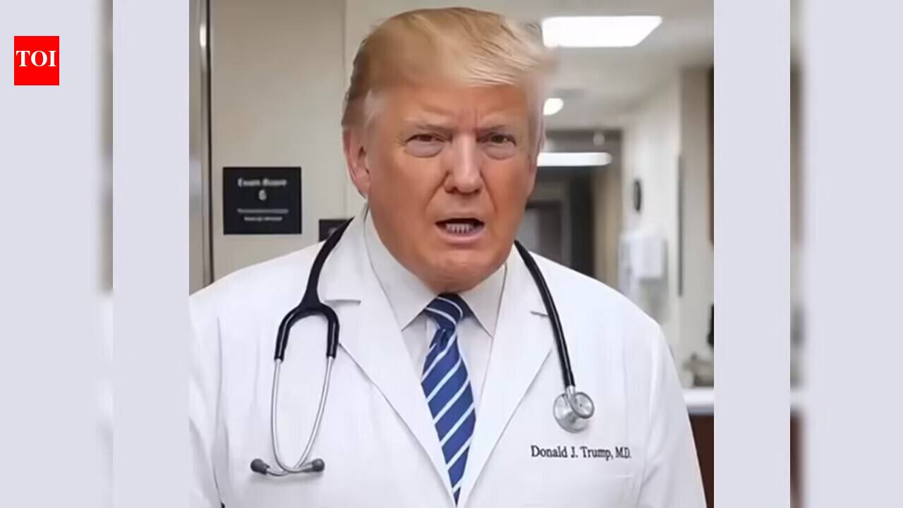 'Turn off fake news': 'Dr. Trump' prescribes cure for 'TDS' in new AI video