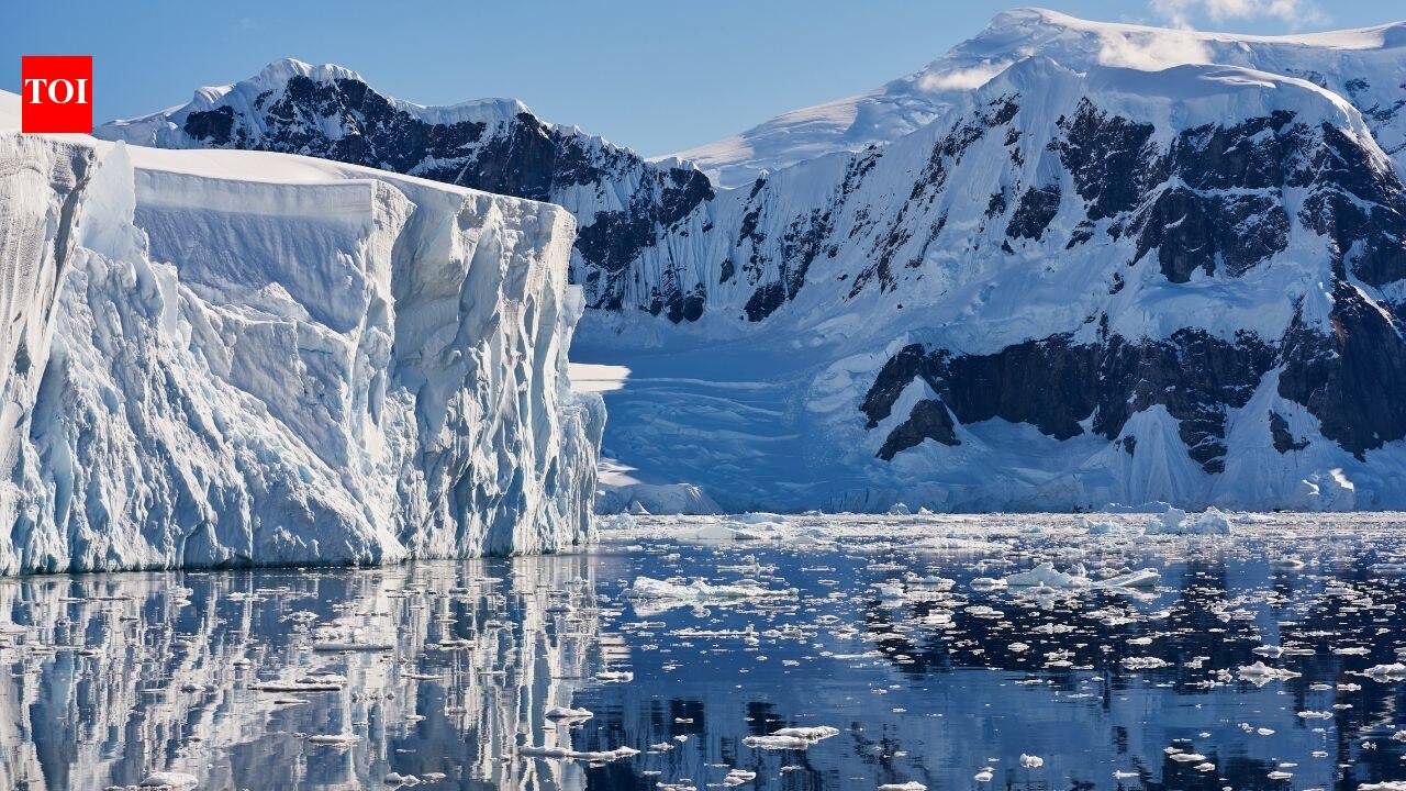 Scientists discover giant fan-shaped structure beneath Antarctica's ice sheet