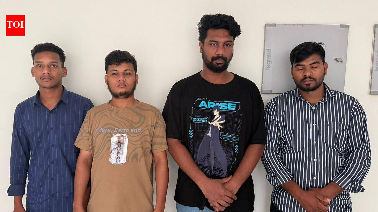 1 from Keralam, 3 from state held for running inter-state ganja trafficking racket