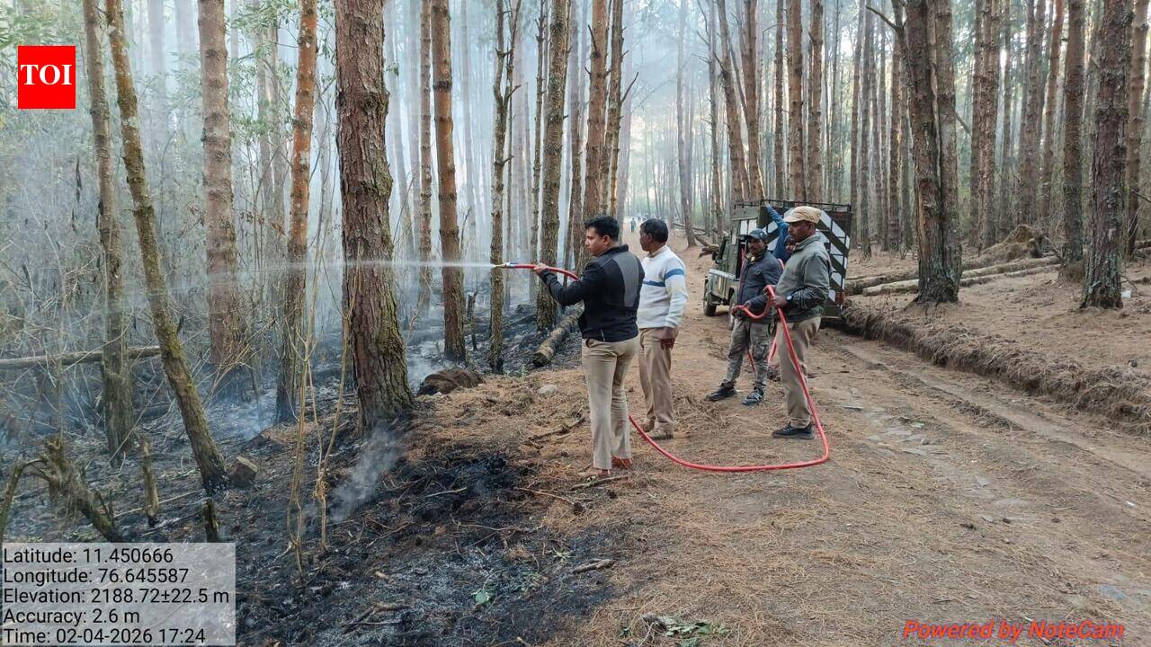 TN forest department launches mobile lab, fire vehicles