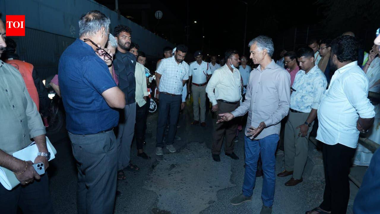 ‘Who cut this road?’ ORR inspection by greater Bengaluru development minister exposes coordination failure among agencies
