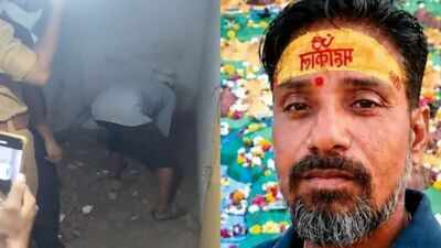 For 45 days, Agra woman said husband was missing. Police then found his body under bathroom floor