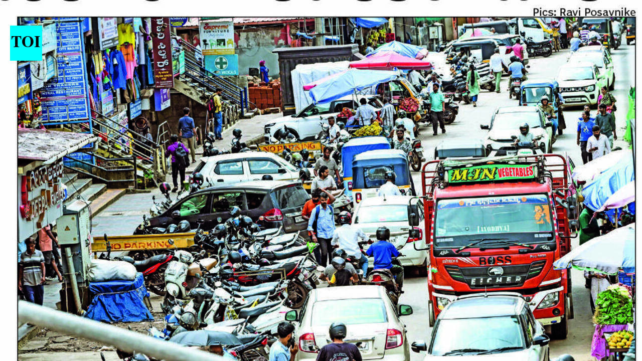Encroachments, traffic a menace for pedestrians