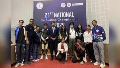 Fine show by Rajasthan at 21st National Ice Skating Championship 2026; Jaipur’s Twisha Sharda wins silver medal; four skaters picked for Asian Open selection trials