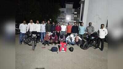  Five held for chain-snatching
