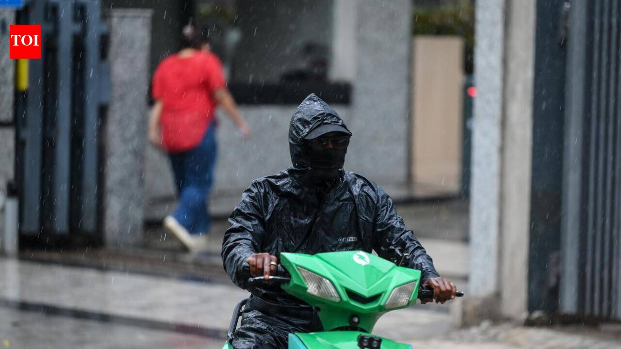 City sees light rain, more showers ahead