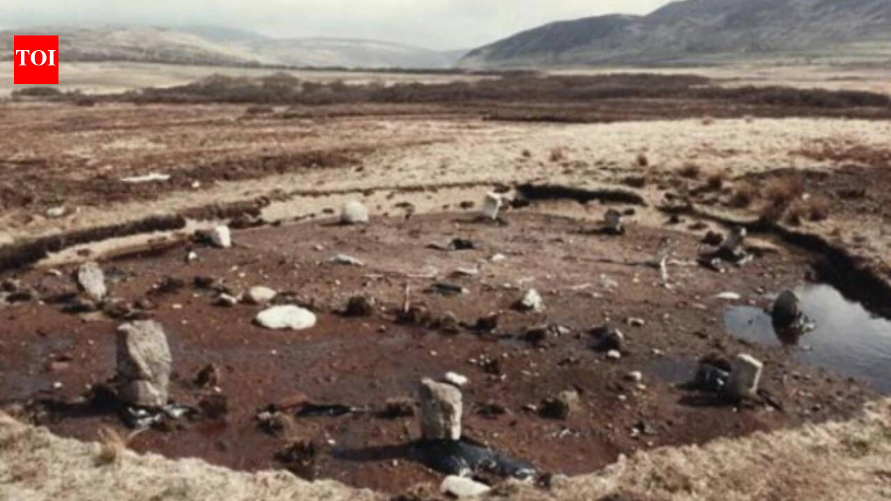 A 5,000-year-old ritual circle was hidden under a Scottish island; archaeologists found it without digging