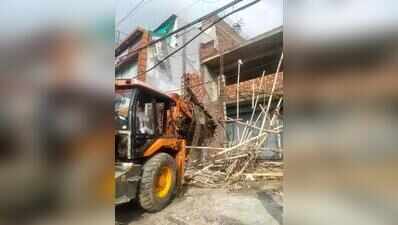 Four illegal commercial buildings demolished in Ludhiana