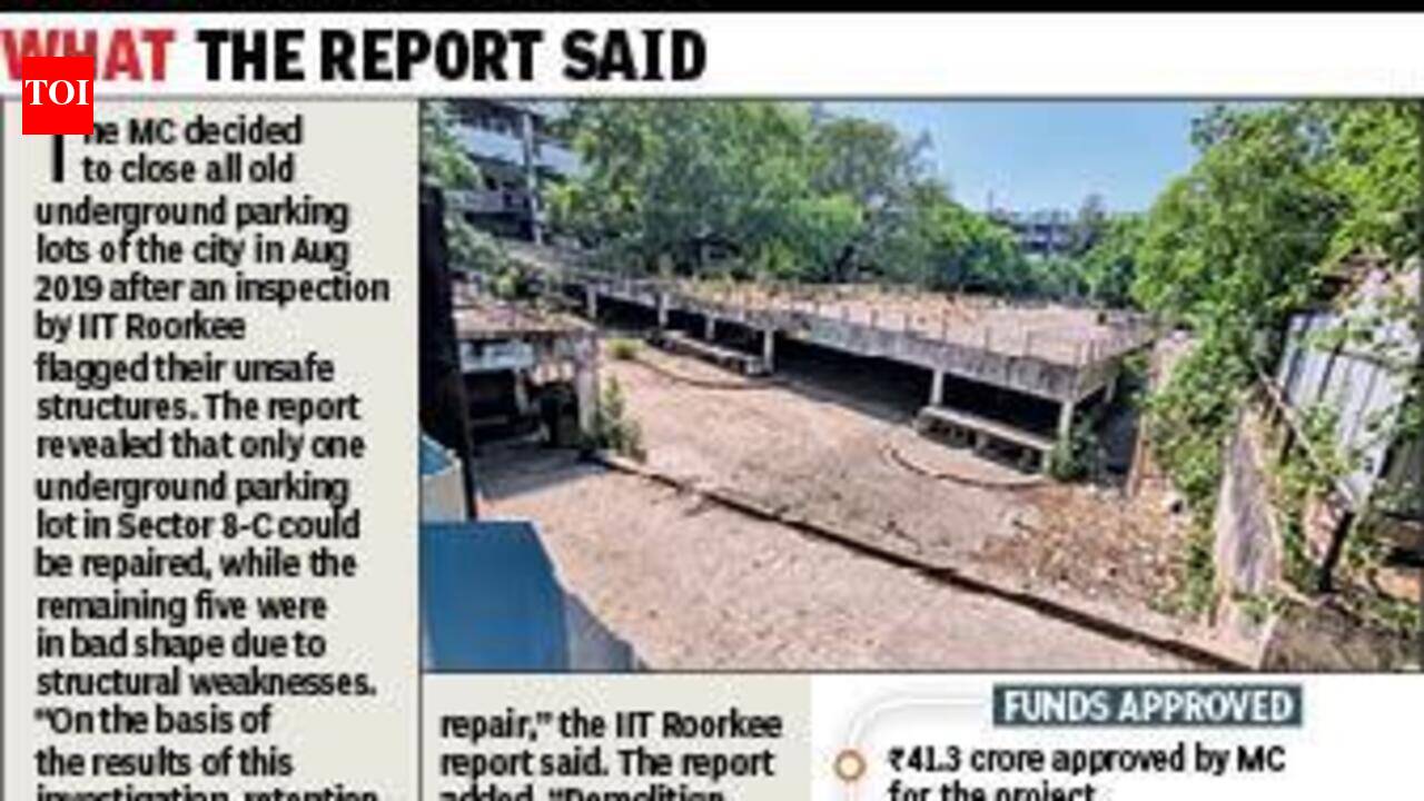 MC plans fresh blueprint for abandoned Sec 17 parking lots