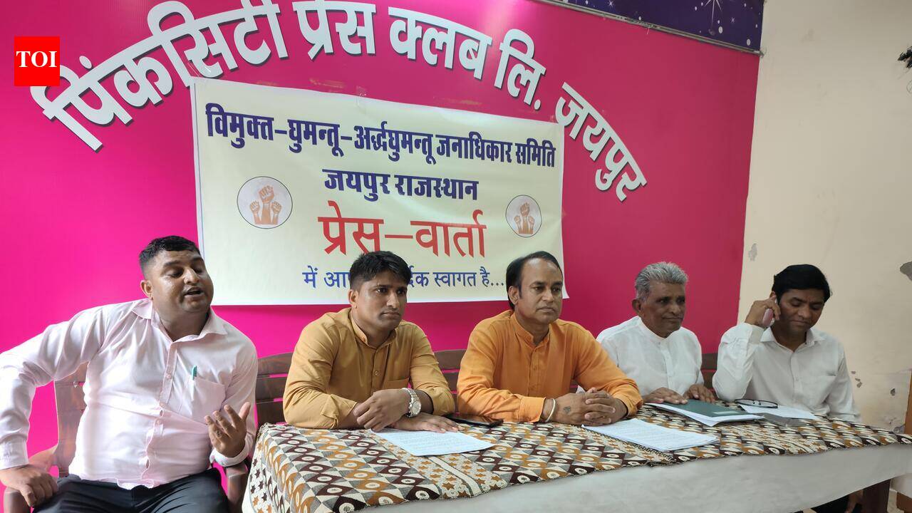 State nomadic group seeks separate 10% quota, land rights, caste list revision