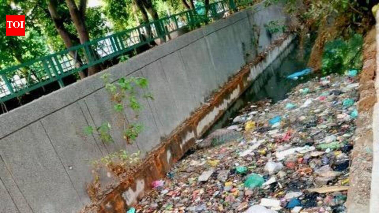 Monsoon here, drains still not ready for rain