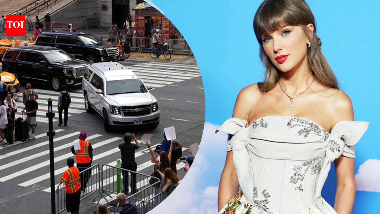Taylor Swift and Travis Kelce wedding: Bride arrives at Madison Square Garden; welcomed by hoots and cheers from fans - WATCH