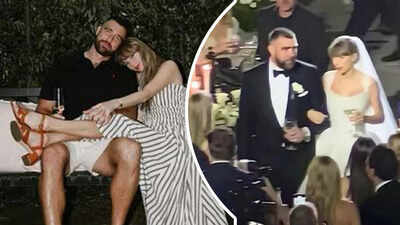 Taylor Swift and Travis Kelce's bridal look goes VIRAL; fans ask 'Is this Real?'