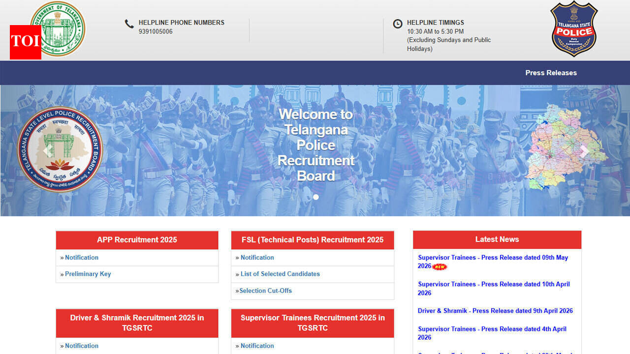 Telangana approves 5,000 police vacancies, TSLPRB to begin direct recruitment process across key police cadres