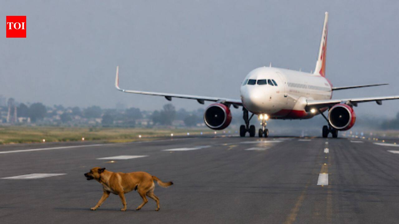 Dog spotted on Pune runway, flight to Jaipur aborts take-off at last second