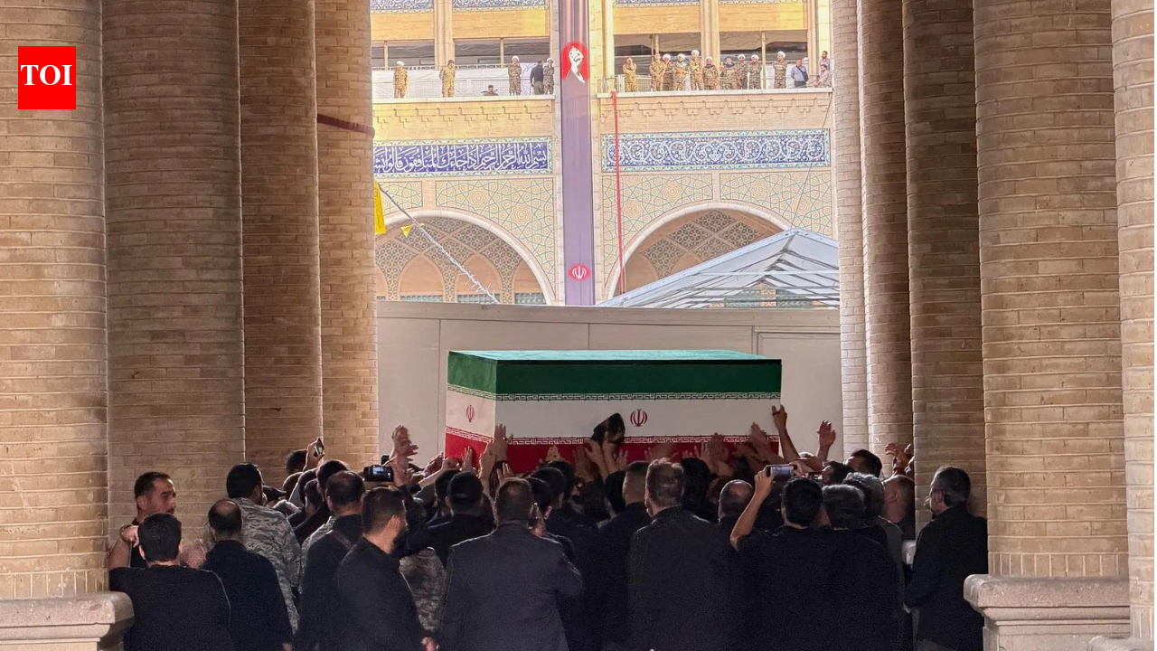Watch: 'Death to America, Israel' chants echo as Ayatollah Ali Khamenei's funeral begins