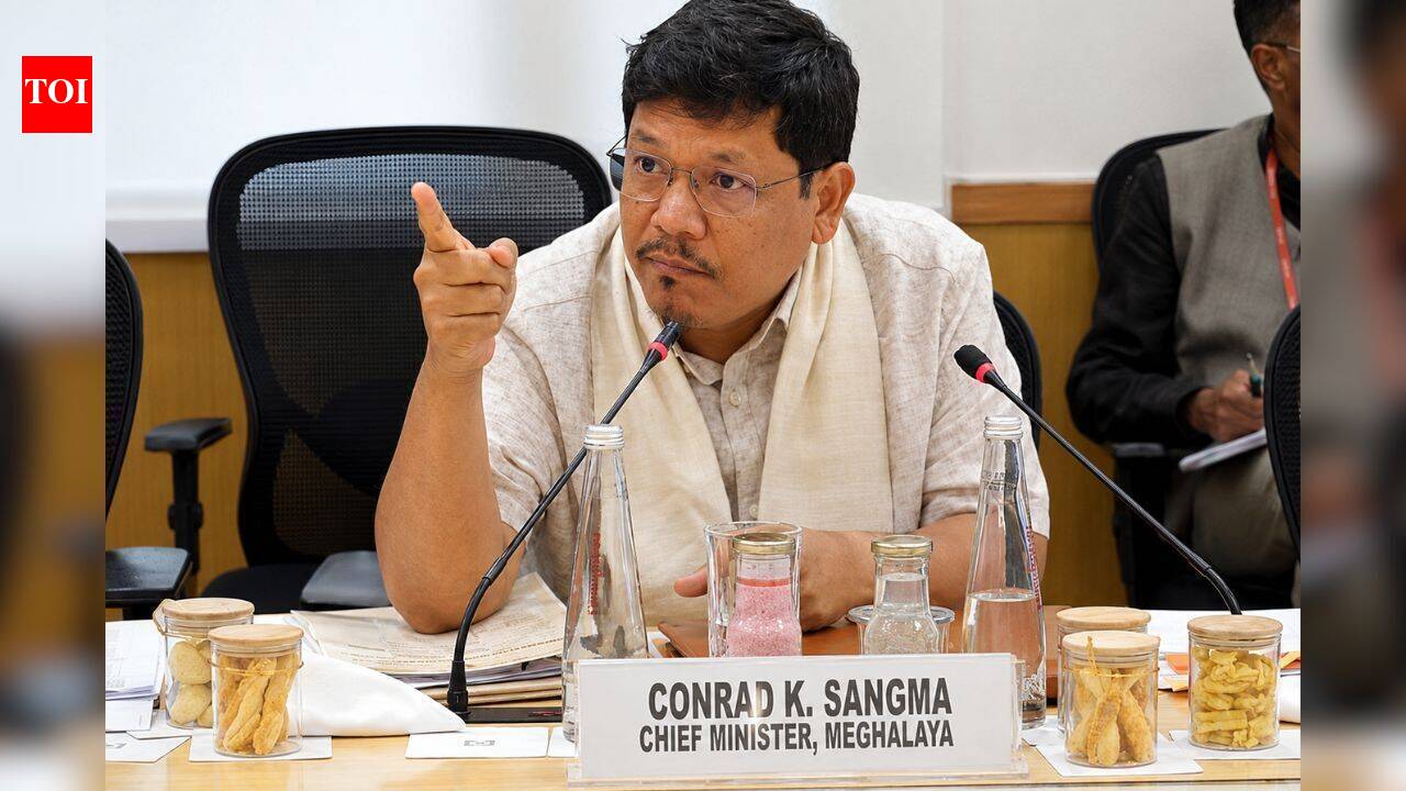 Meghalaya CM Sangma sounds alarm over 80% rainfall deficit, warns of El Niño threat