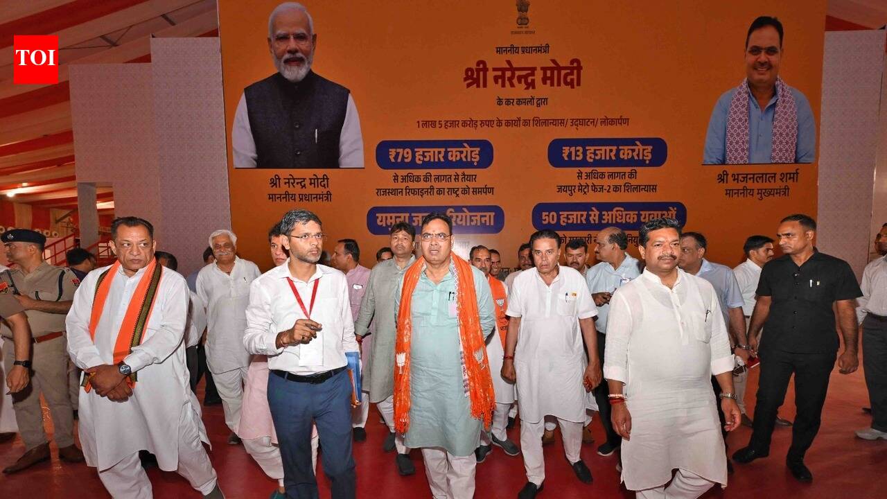 Rajasthan CM Bhajan Lal Sharma reviews final preparations for HPCL refinery inauguration