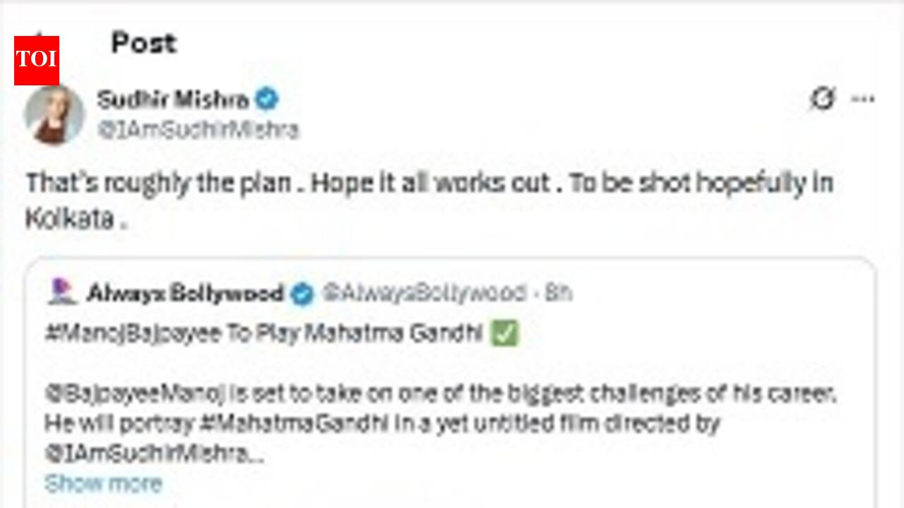 Manoj’s Gandhi film has a Kolkata connect