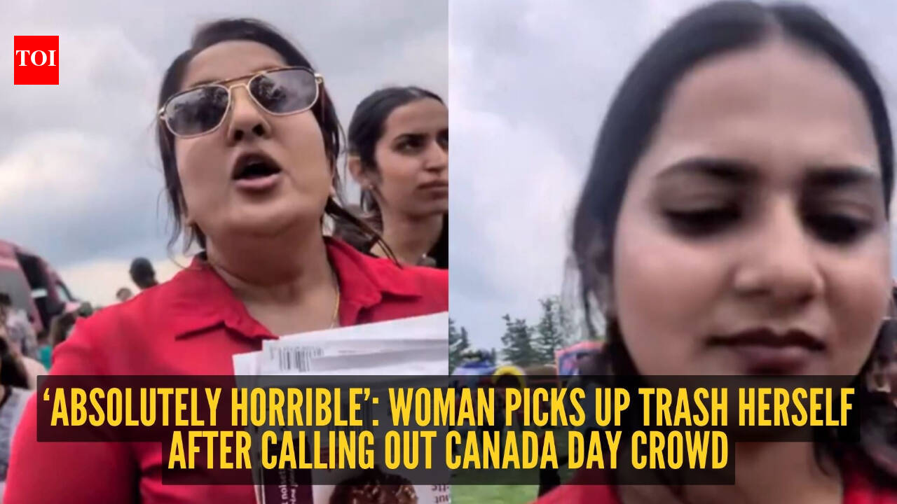 ‘Pick up your garbage!’ Woman calls out Indo-Canadian community over park littering, viral Canada Day video divides internet