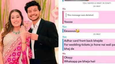 'Wedding that would never happen': Siya Goyal's 'Snapchat message' to friend goes viral